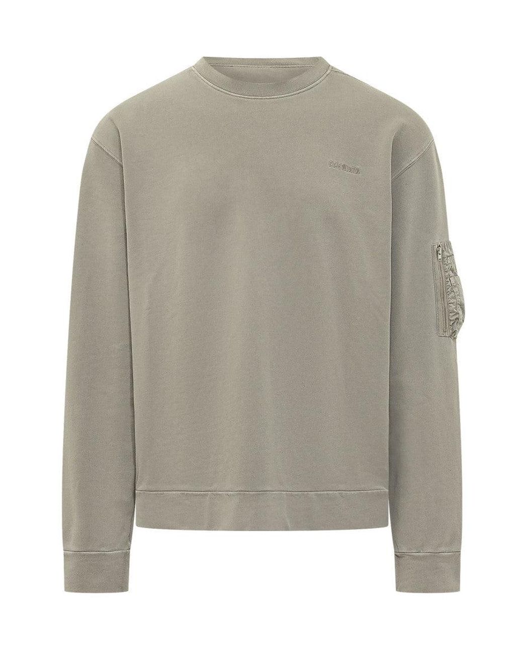 Premiata Gray Logo Sweatshirt for men
