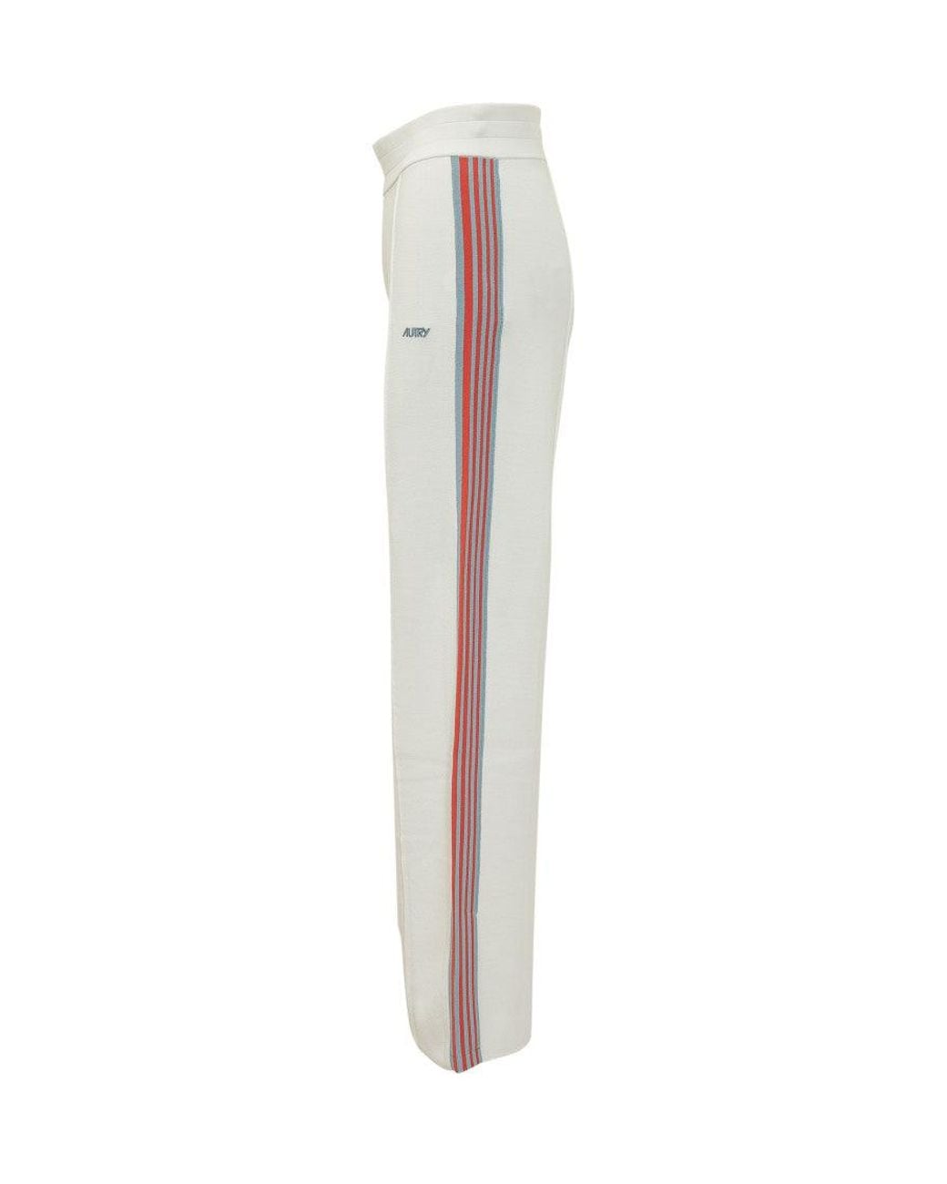 Autry White Stylish Logo Trousers