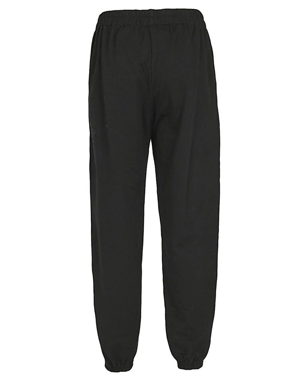 5 PROGRESS Black Cotton Bear Sweatpants