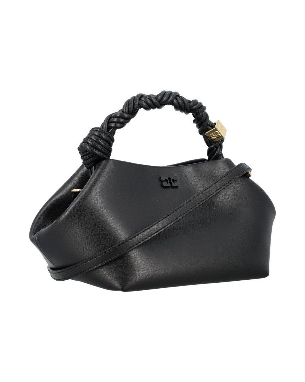 Ganni Black Bou Shoulder Bag