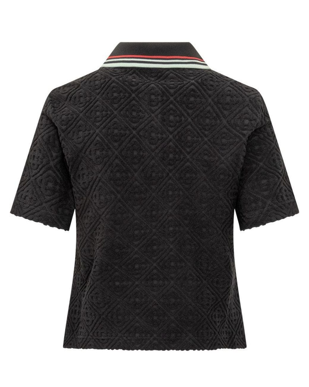 Casablanca Black Classic T-Shirt