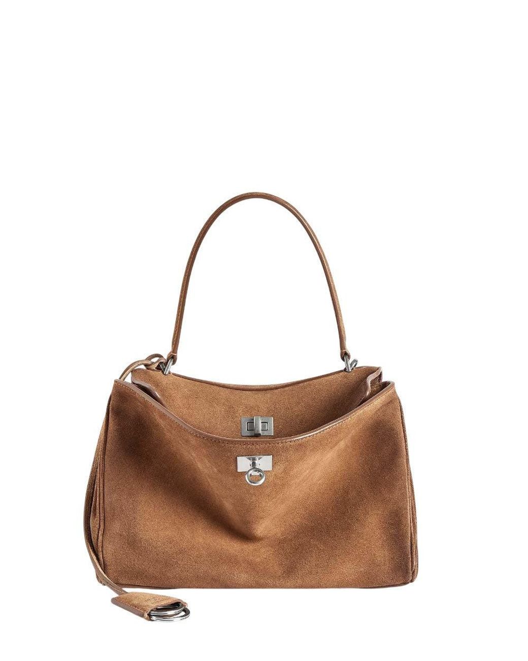 Balenciaga Brown Rodeo Small Shoulder Bag
