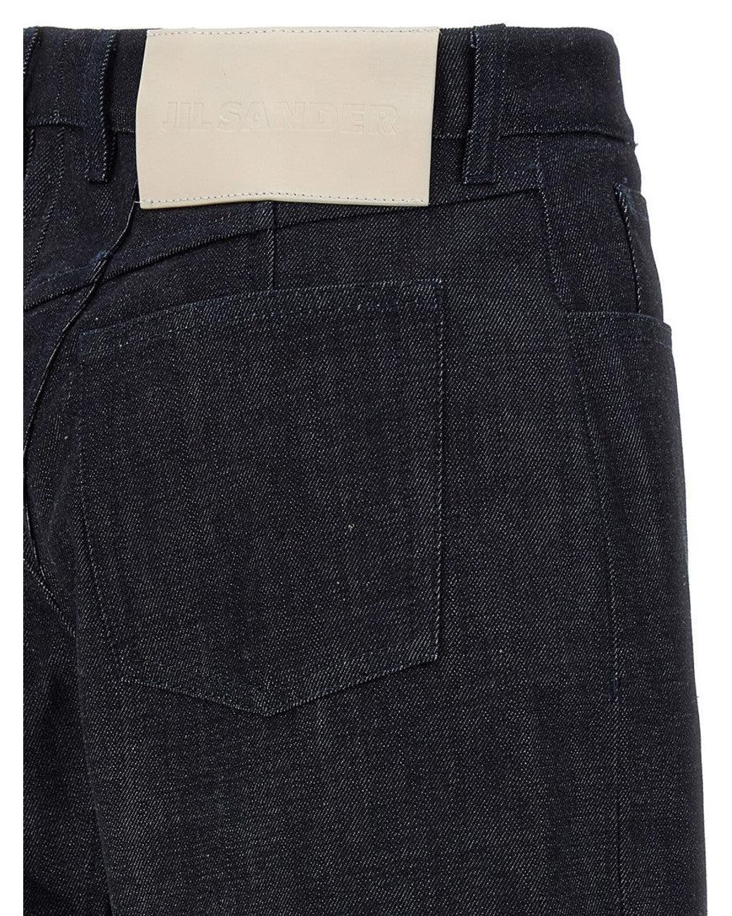 Jil Sander Blue Denim Jeans