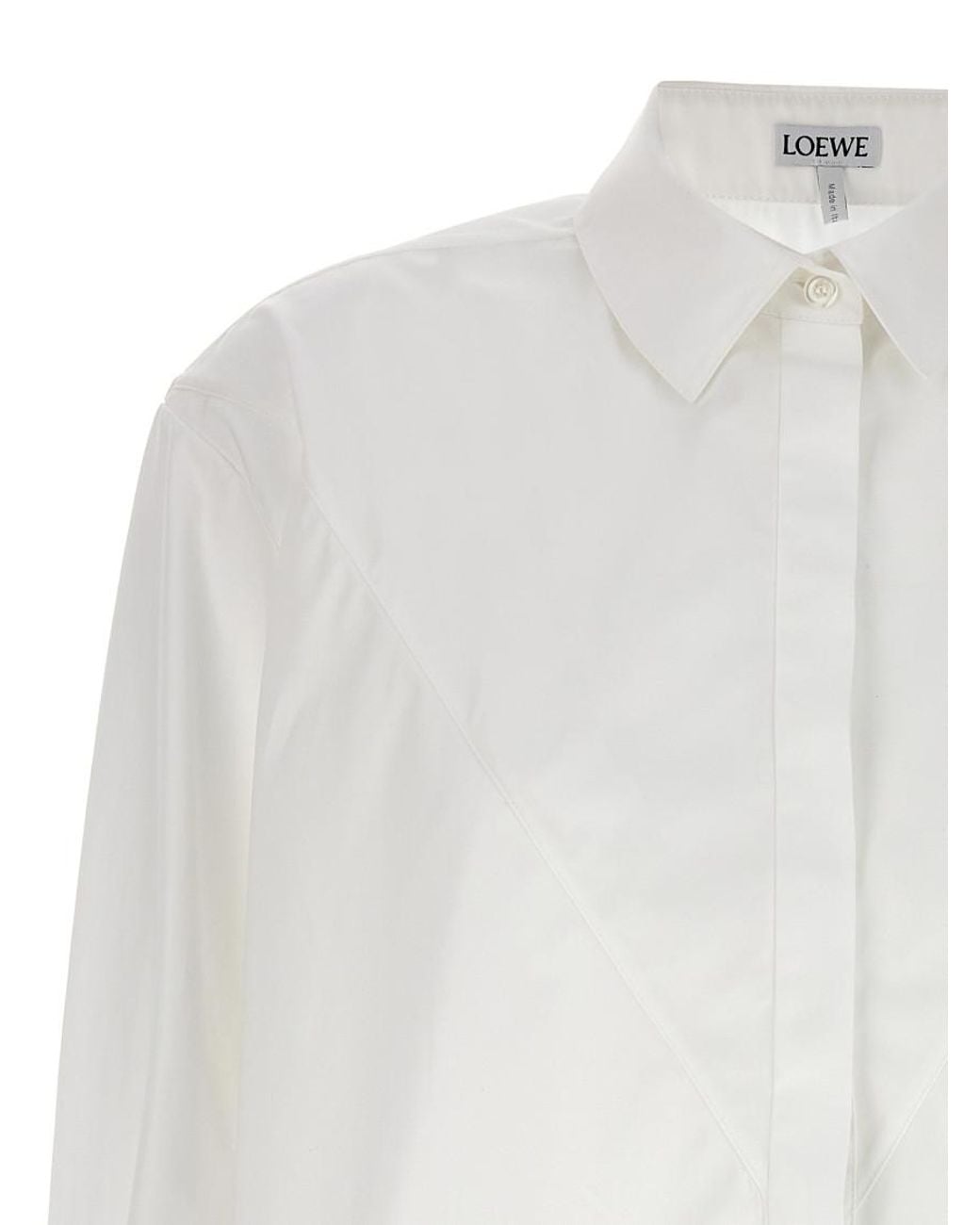 Loewe White 'Puzzle Fold' Shirt