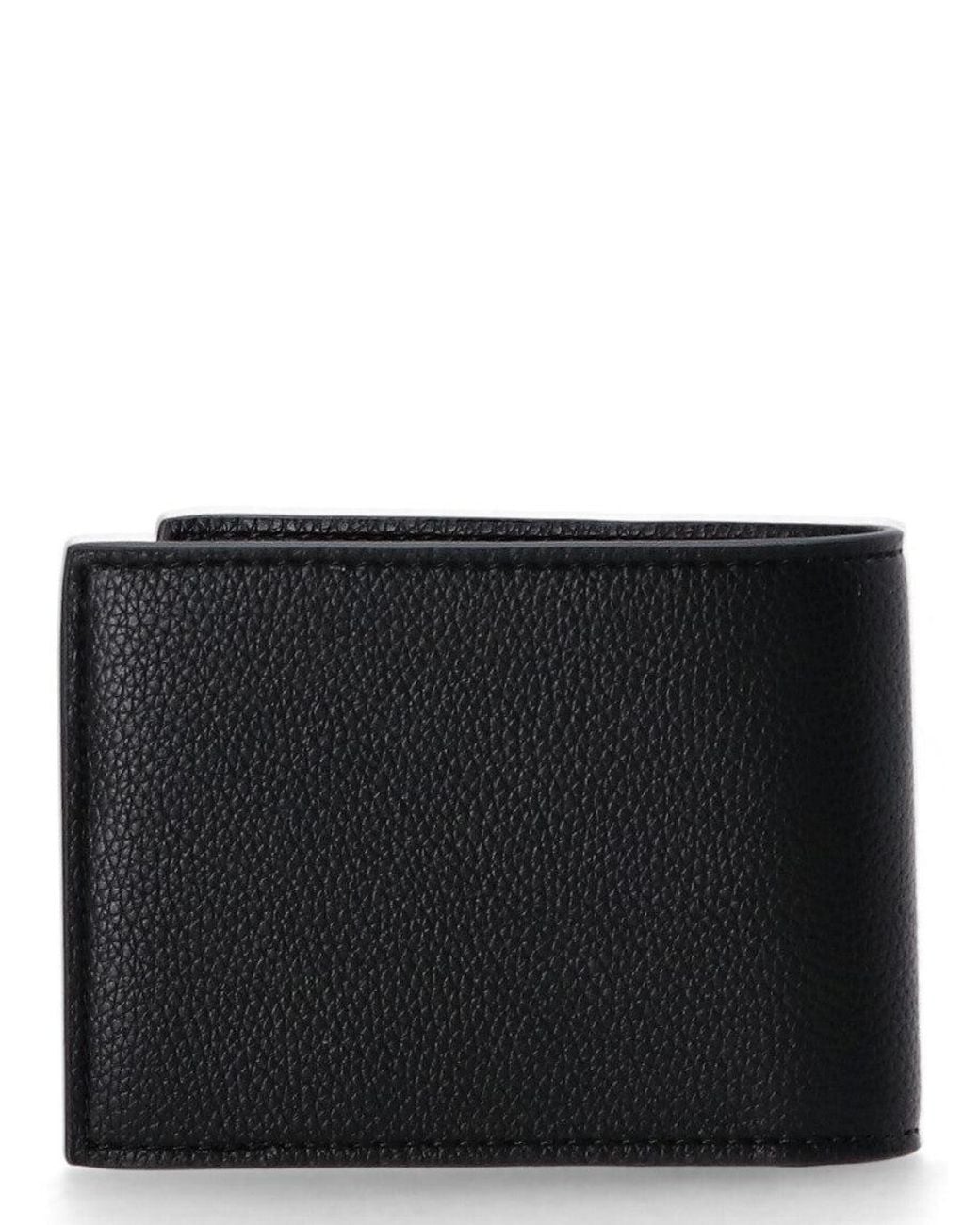 Boss Black Logo Textured Wallet for men