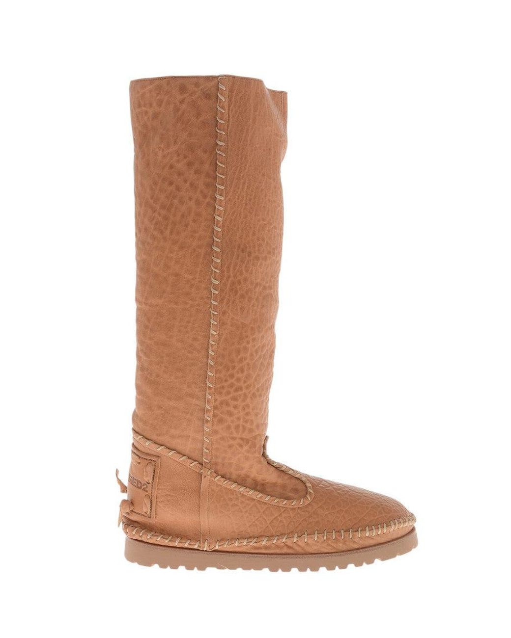 DSquared² Brown Vintage Leather Boots