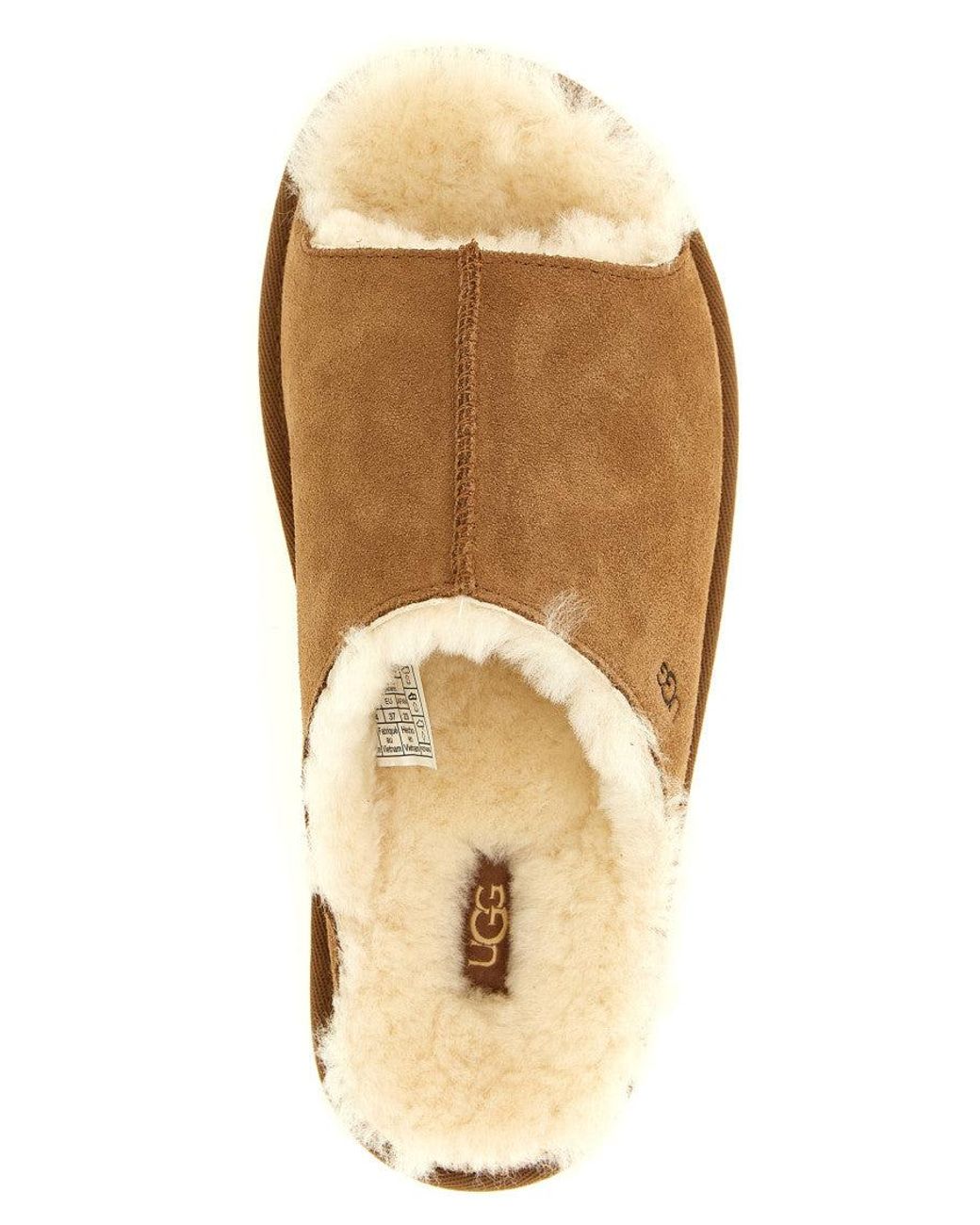 Ugg Brown Suede Slides