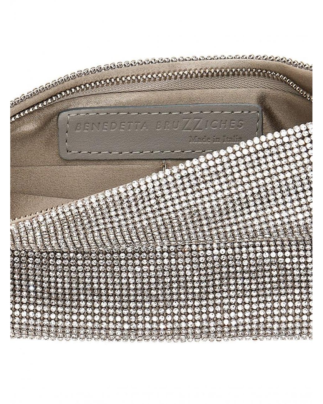 Benedetta Bruzziches Gray 'Your Best Friend La Petite' Crossbody Bag