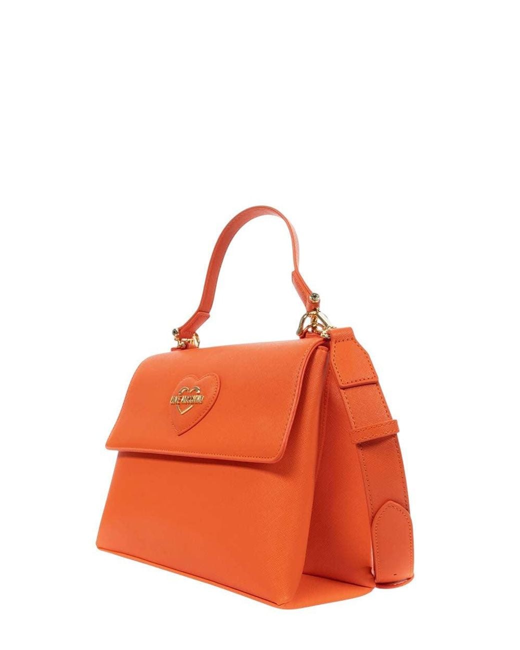 Love Moschino Red Logo Small Satchel