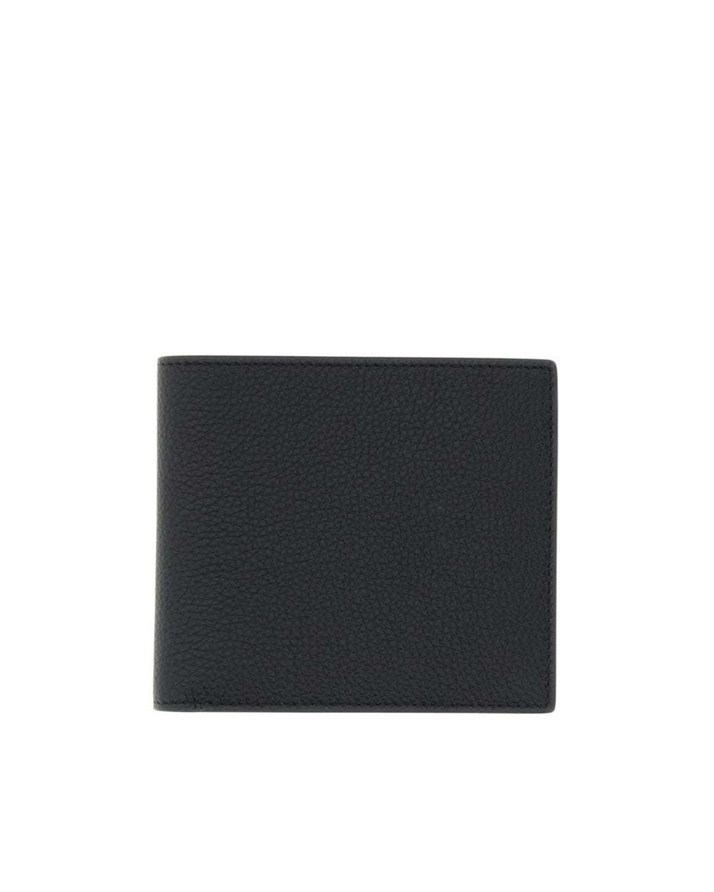 Thom Browne Black Textured Wallet for men