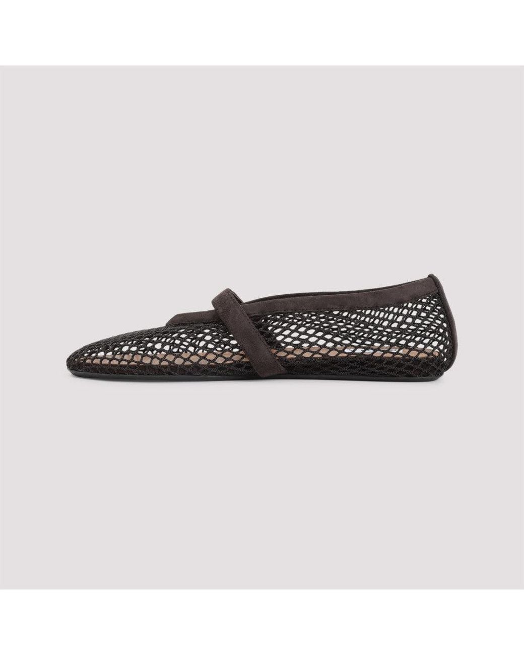 Alaïa Black Slip On Ballet Flats