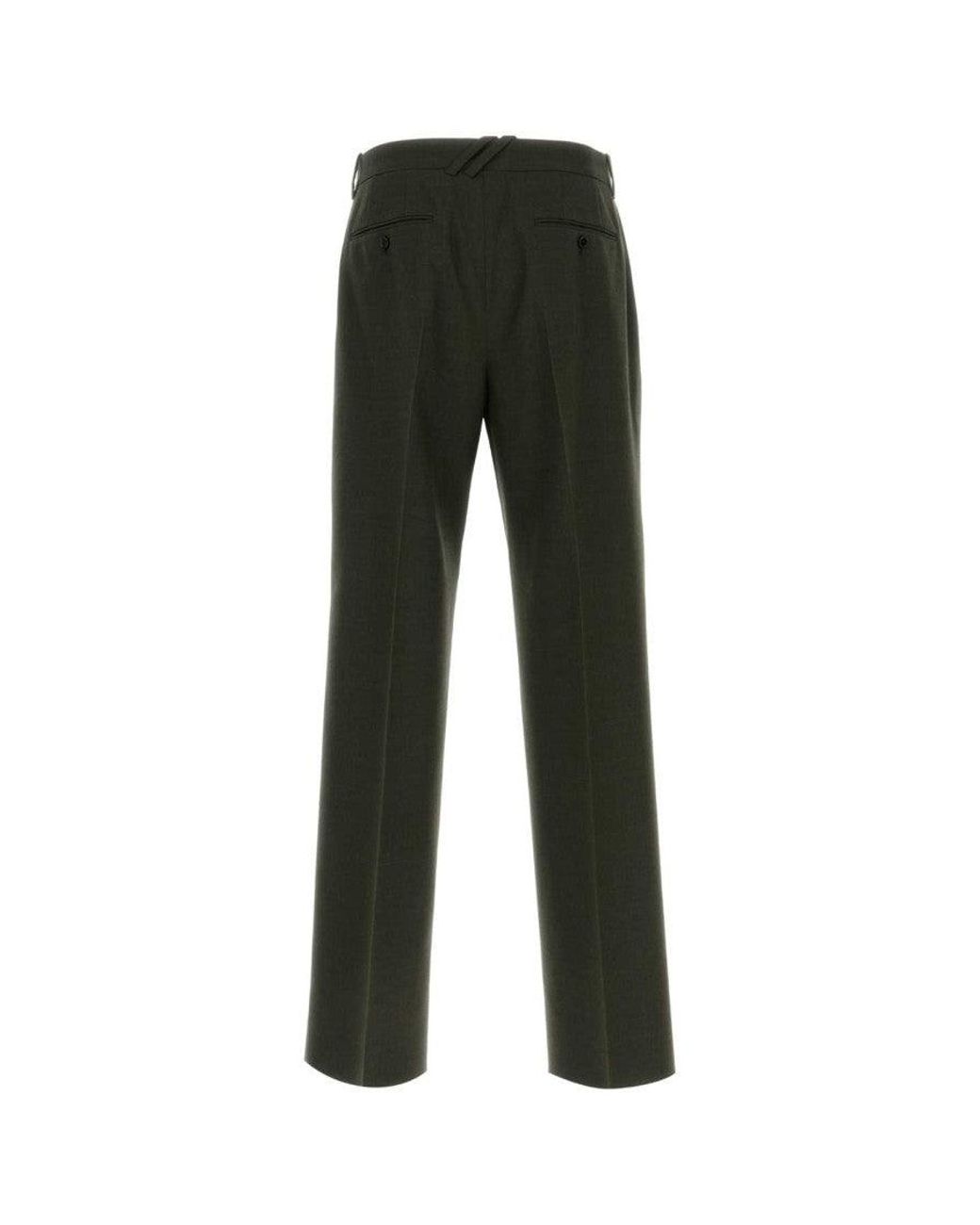 Burberry Black Bottle Wool Pant for men
