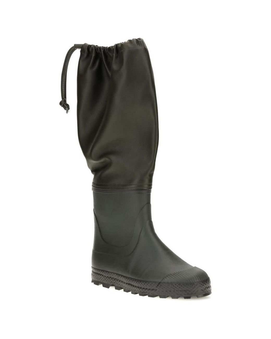 Rier Black Leather Boots for men