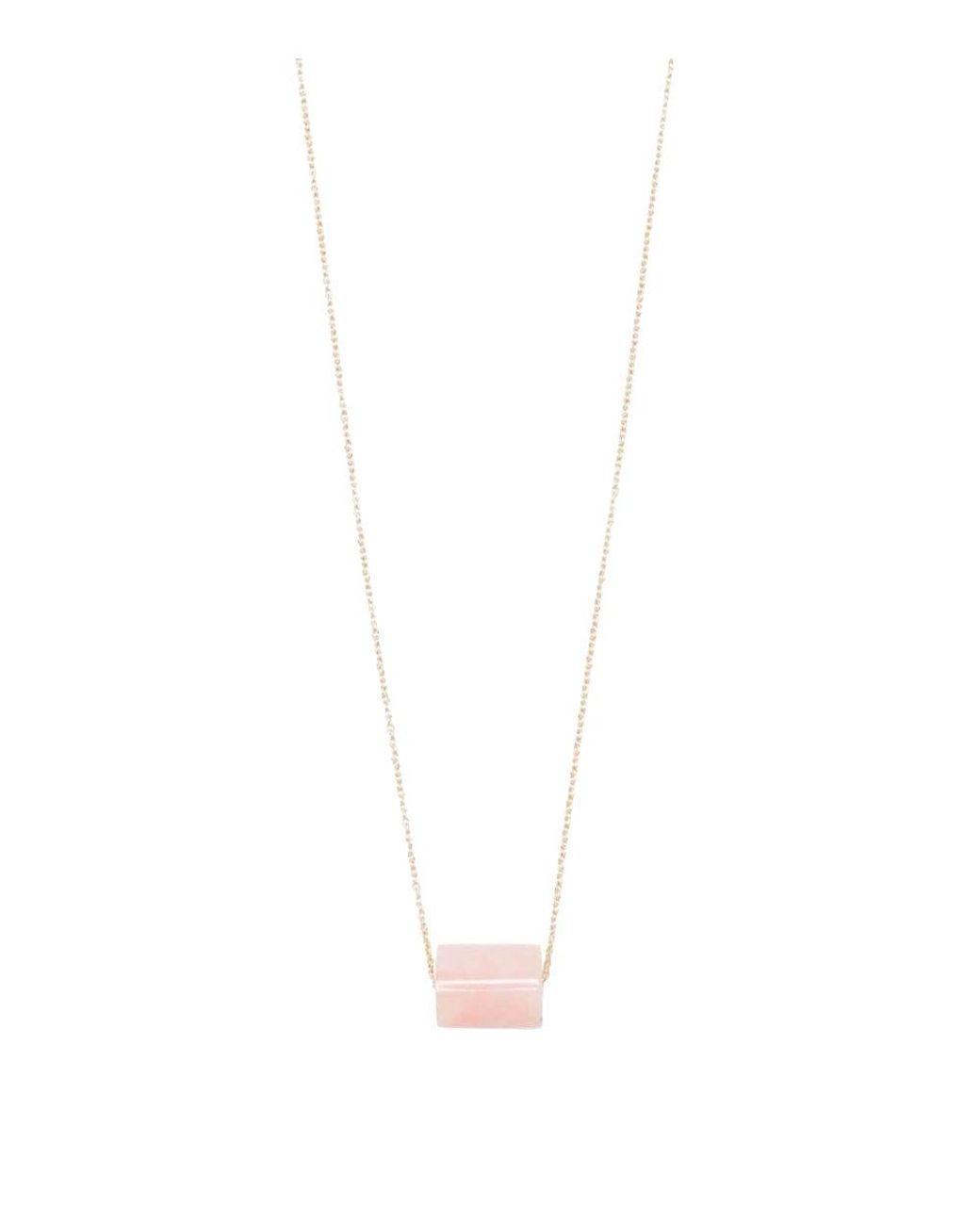 Alita White Golden Opale Necklace