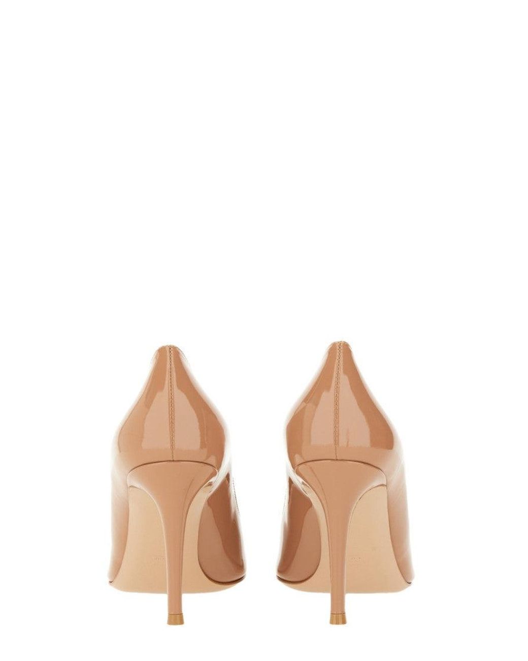 Gianvito Rossi Natural Decollete 85