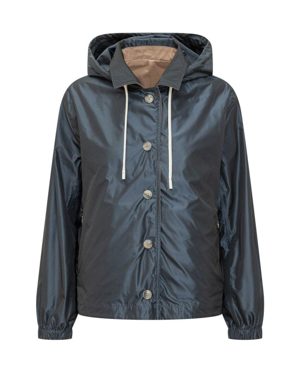 Herno Natural Solid Hood Jacket