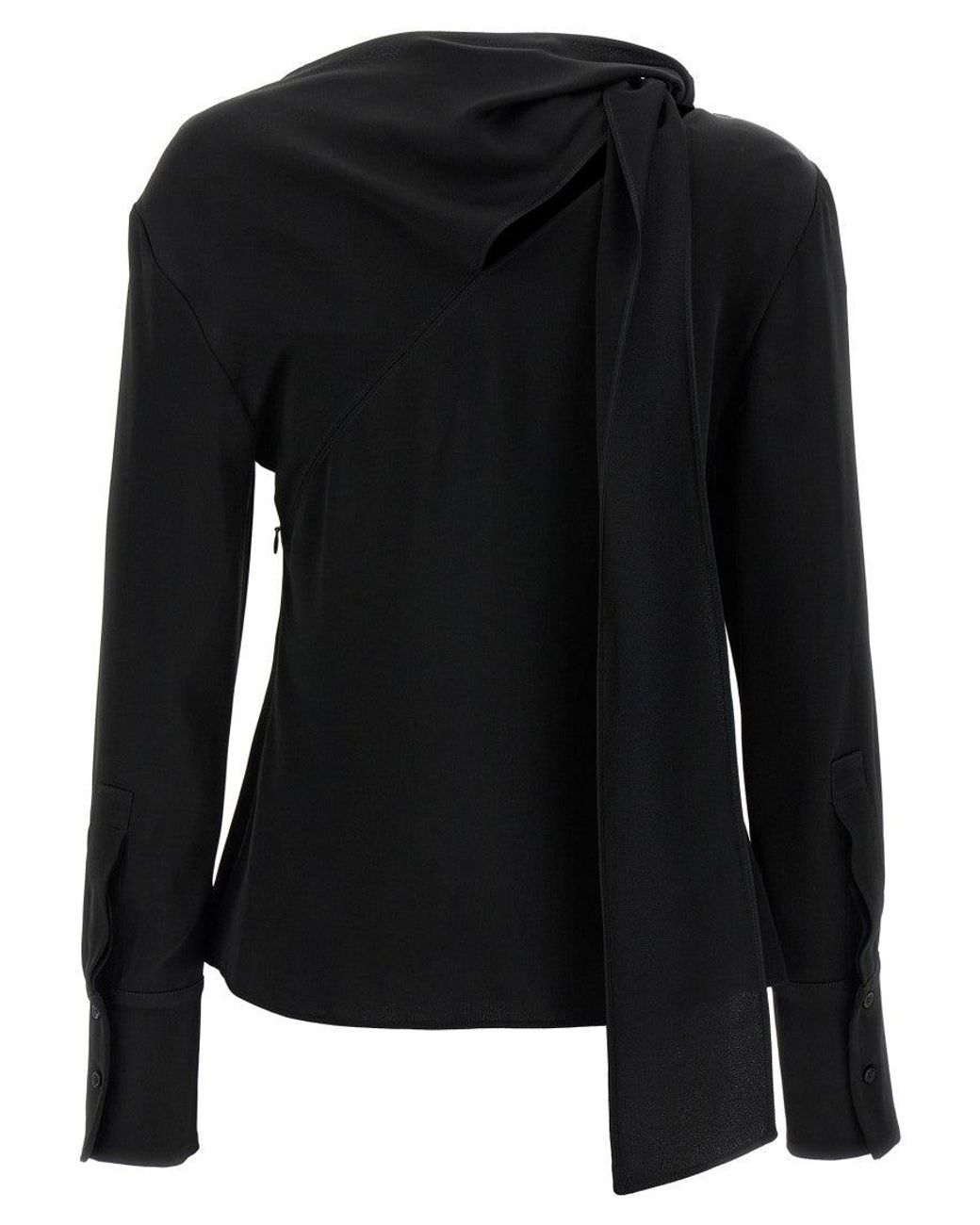 Givenchy Black Blouses