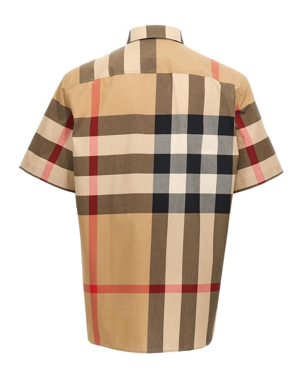 Burberry White Summerton Shirt for men