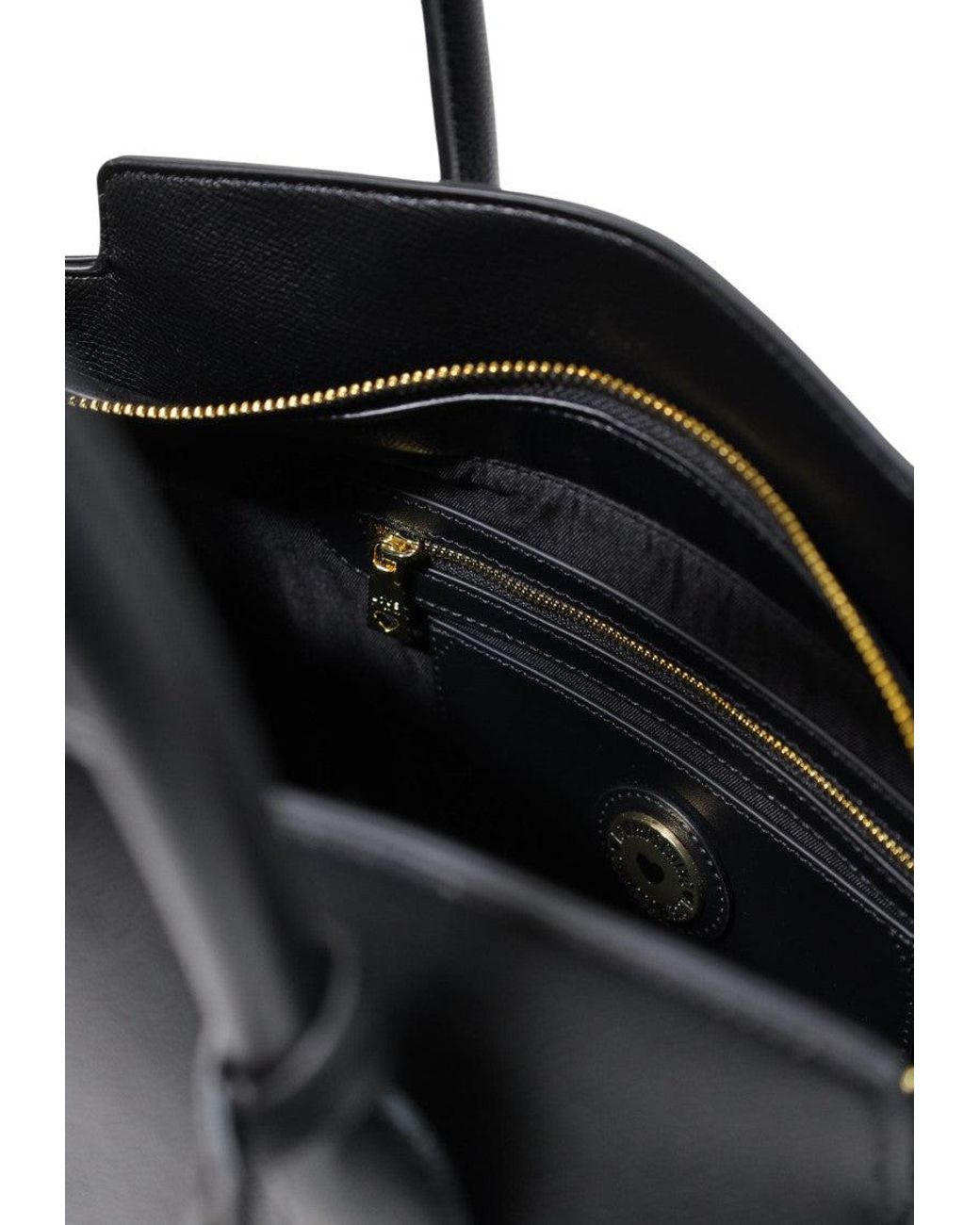 Love Moschino Black Logo Large Satchel