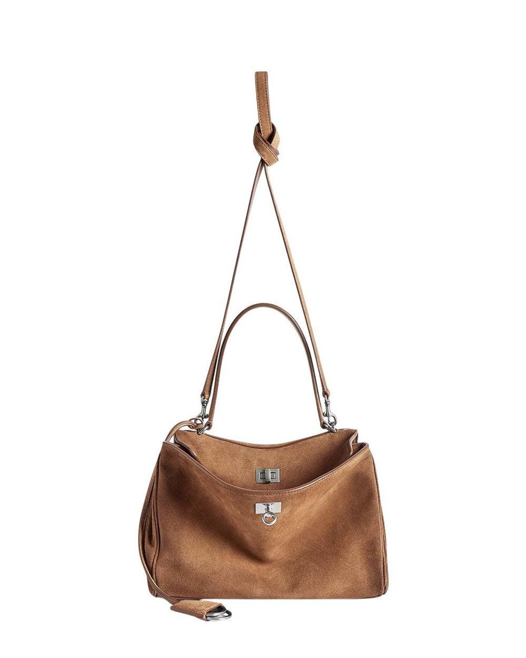 Balenciaga Brown Rodeo Small Shoulder Bag