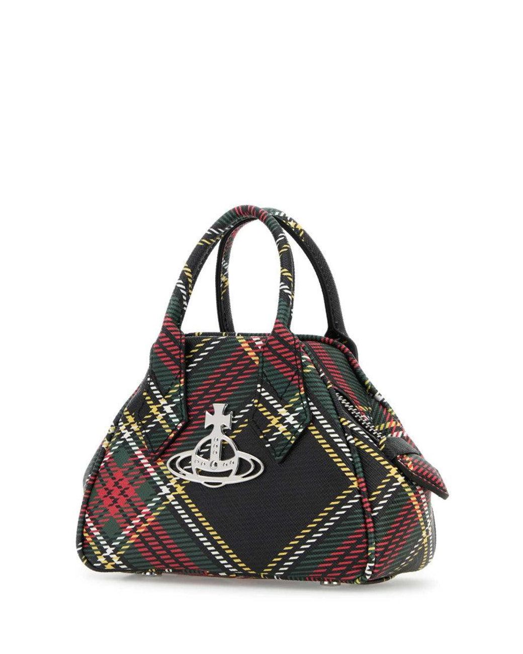 Vivienne Westwood Black Yasmine Mini Satchel
