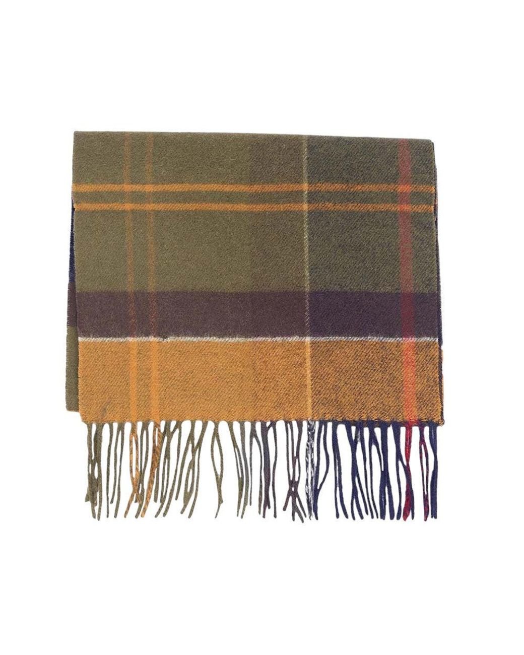 Barbour Metallic Check Scarf for men