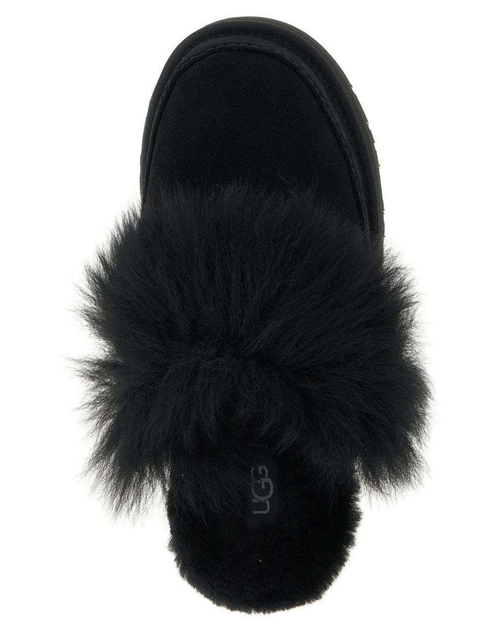 Ugg Black 'Disquette Chalet' Slipper