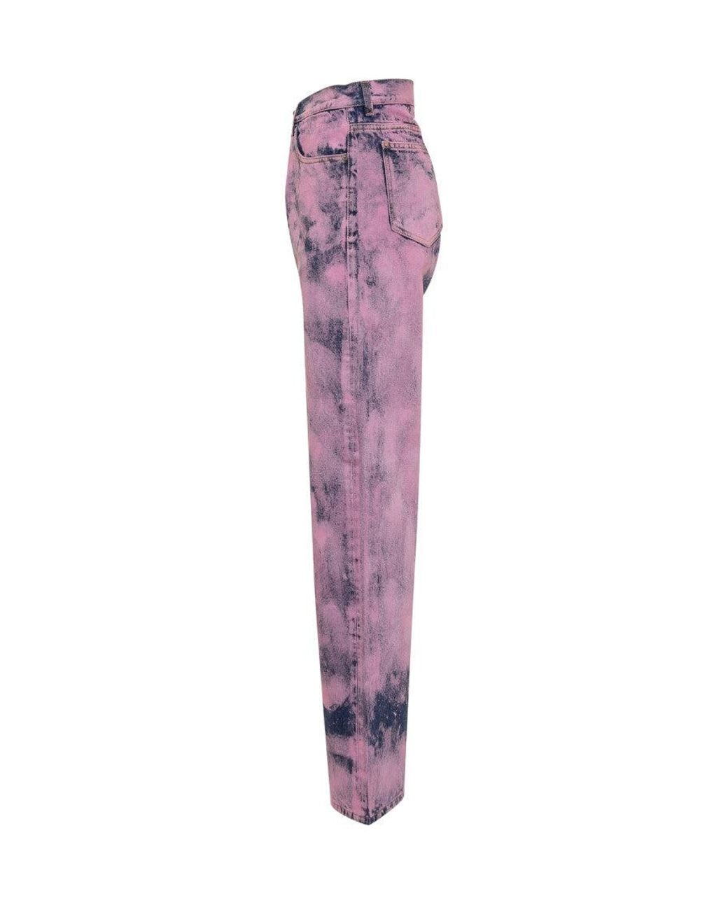 DARKPARK Purple Straight High Rise Jeans for men