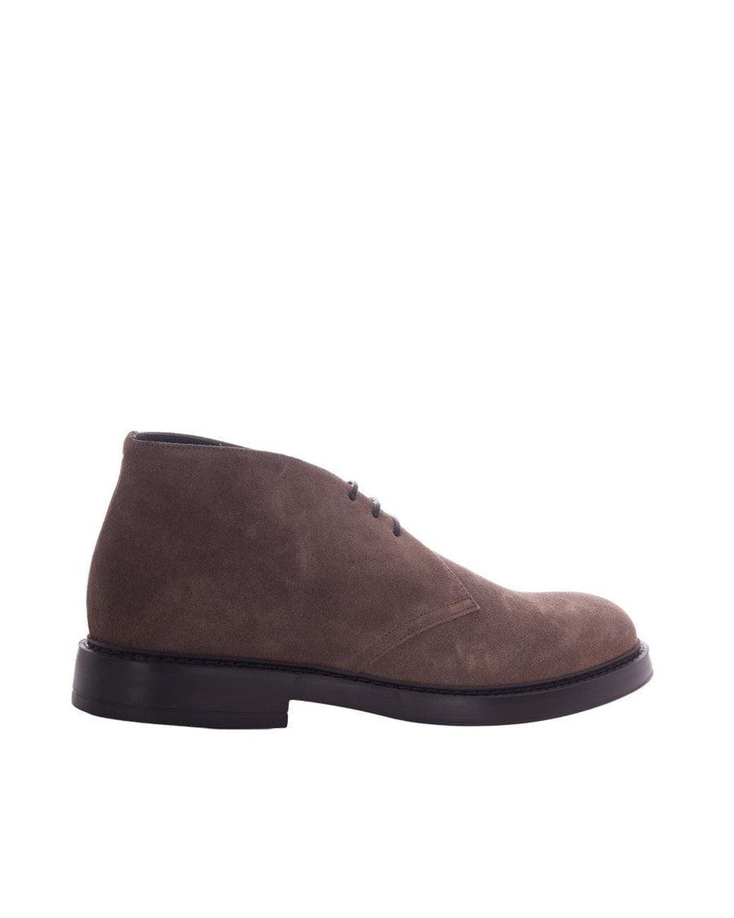 Doucal's Purple Chukka Dress Shoes for men