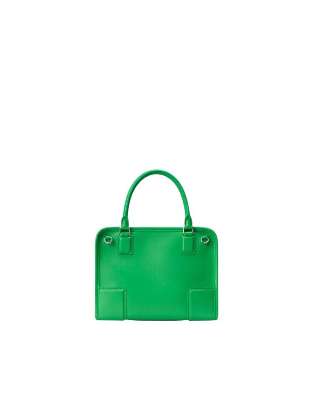 Loewe Green Amazona 180 Small Satchel