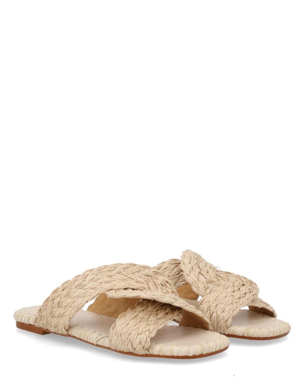 Castaner Natural Woven Sandals