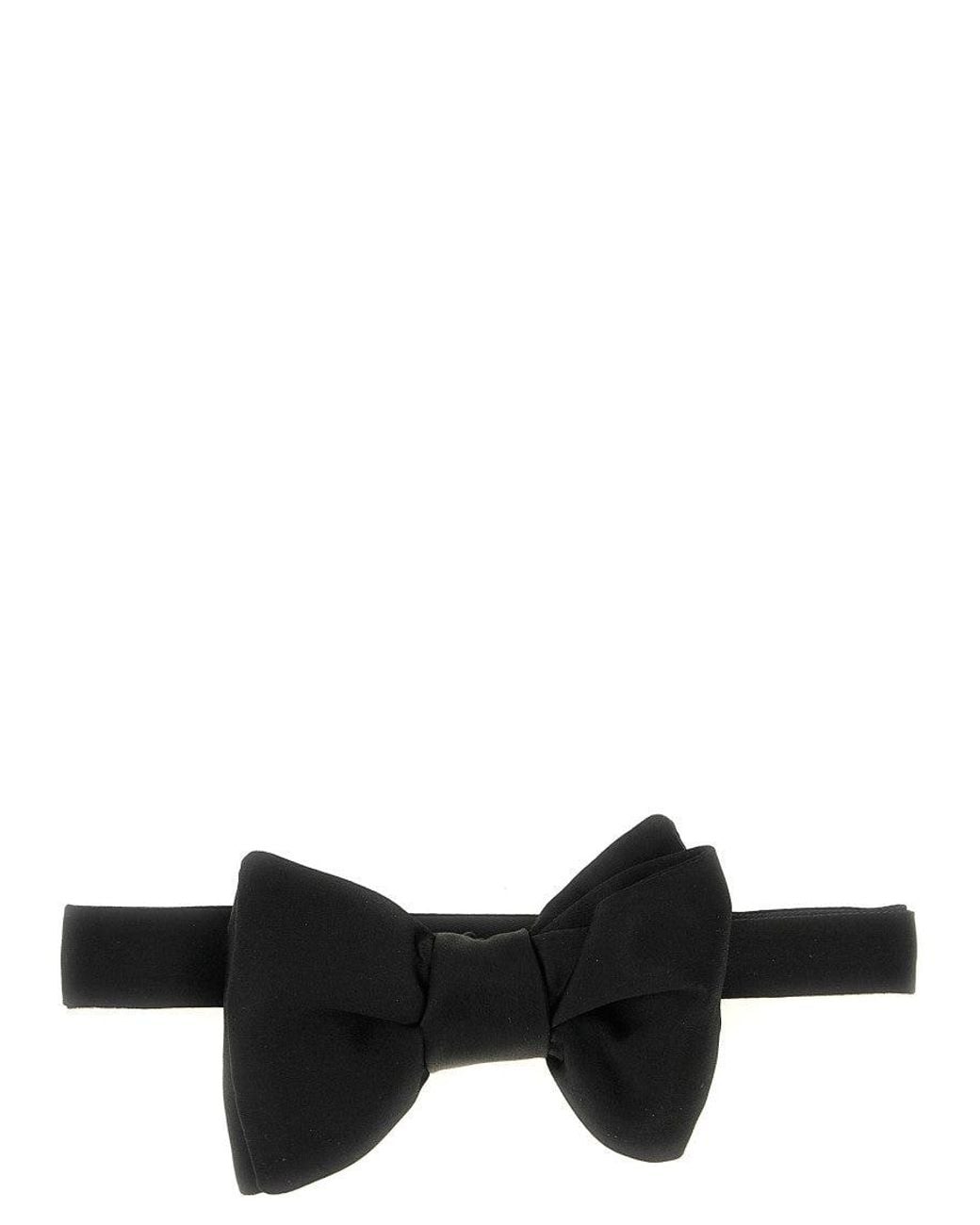 Tom Ford Black Silk Bow Tie for men