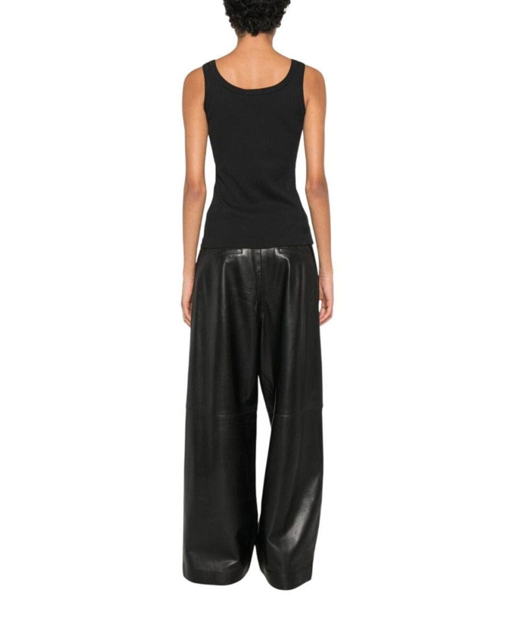 Dolce & Gabbana Black Round Neck Top