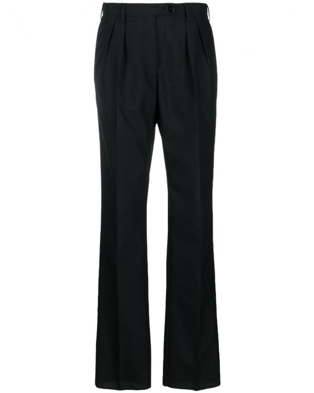 Gabriele Pasini Black Wool Blend Trousers