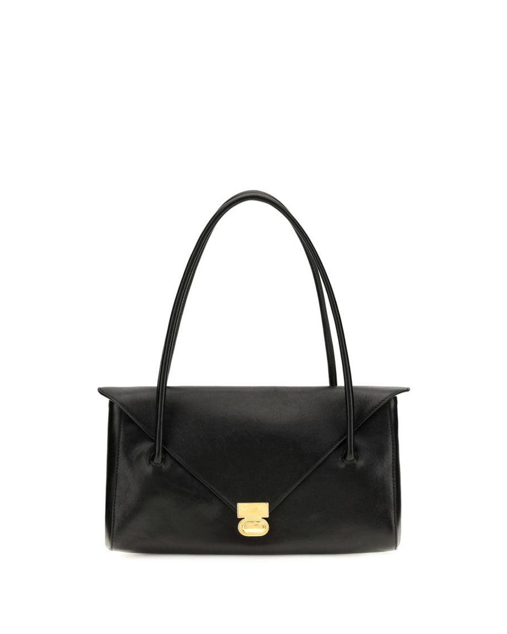 Marni Black East West Large Shoulder Bag