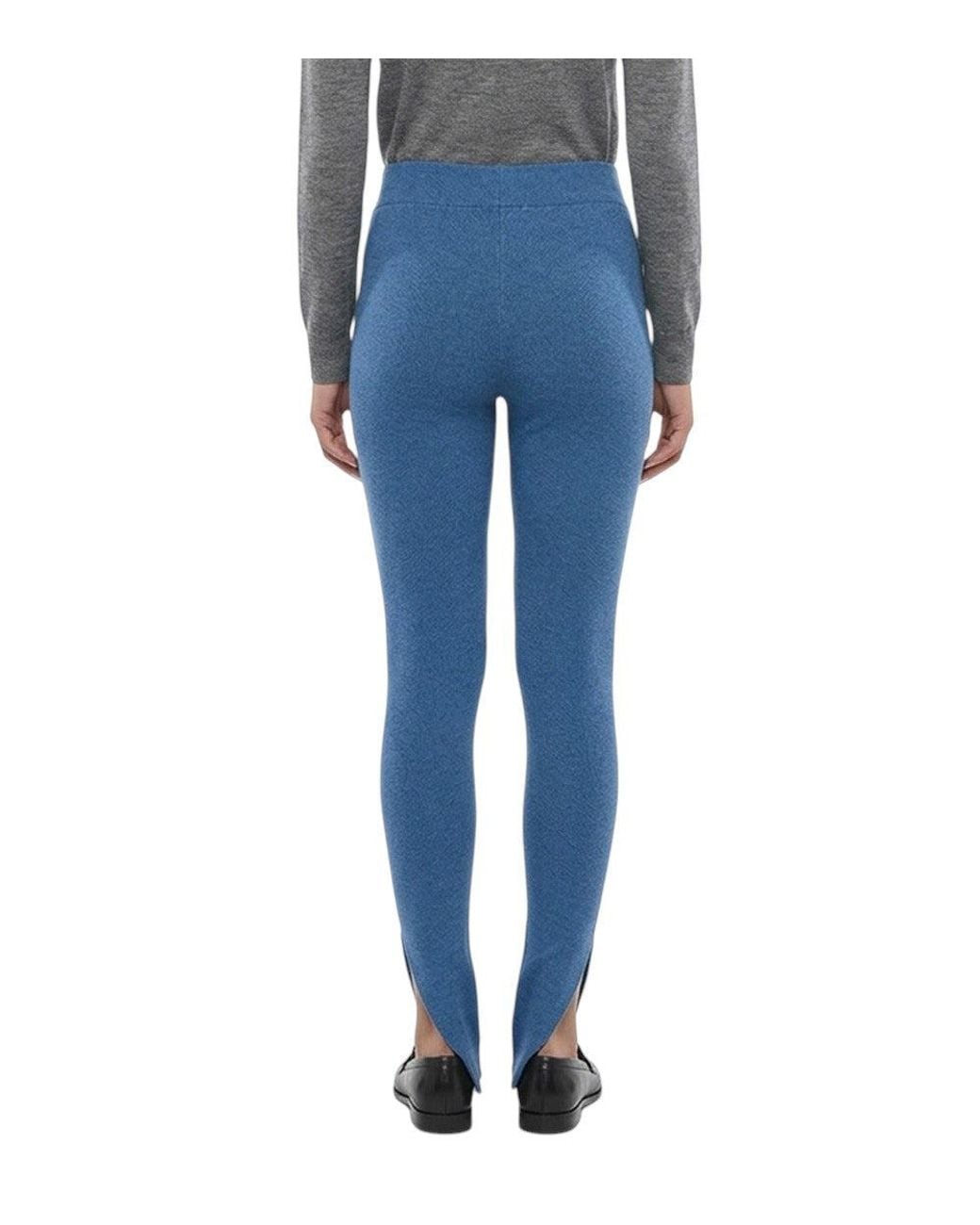 Stella McCartney Blue Skinny Elasticated Pants