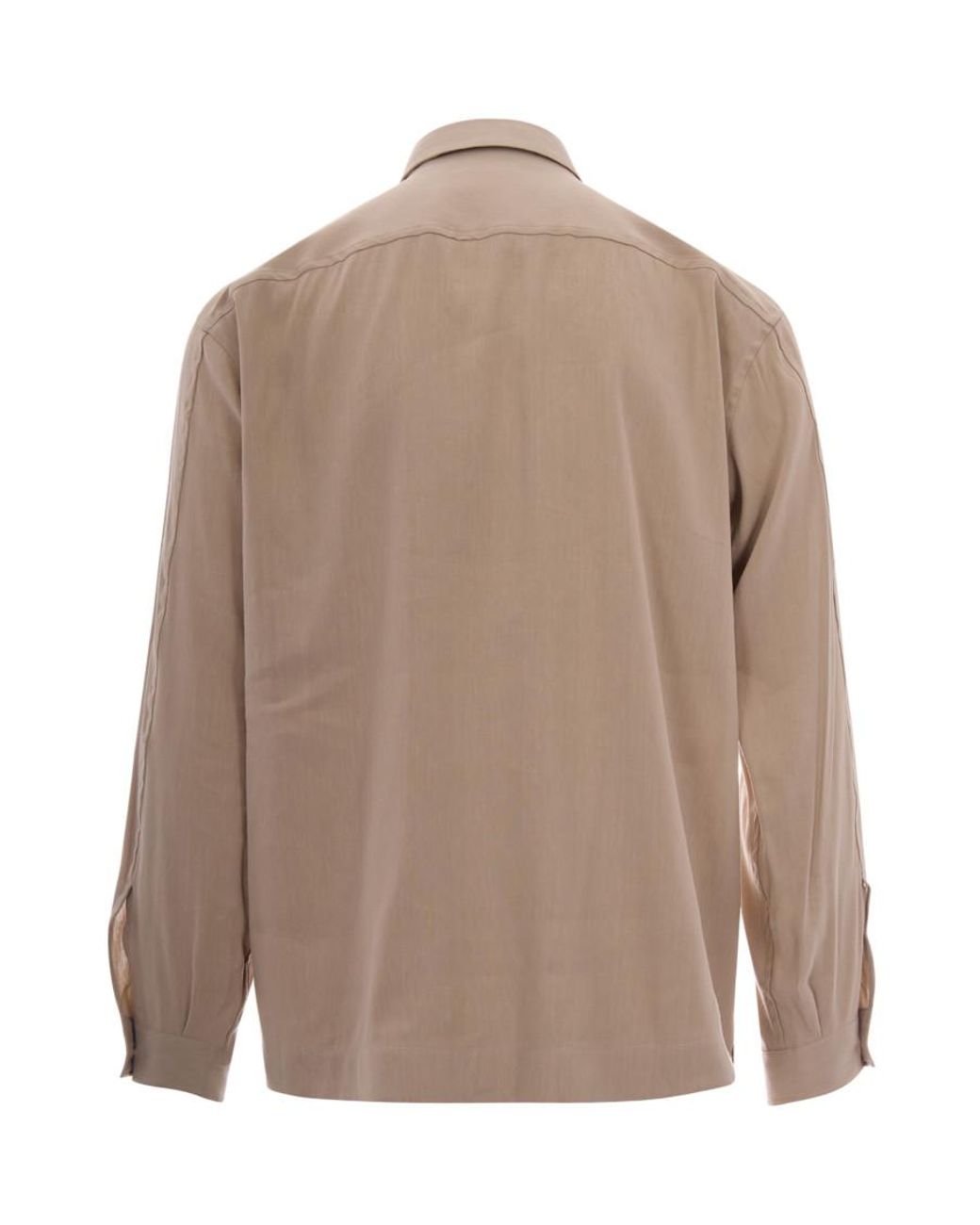 Boss Brown Regular Solid Shirt for men