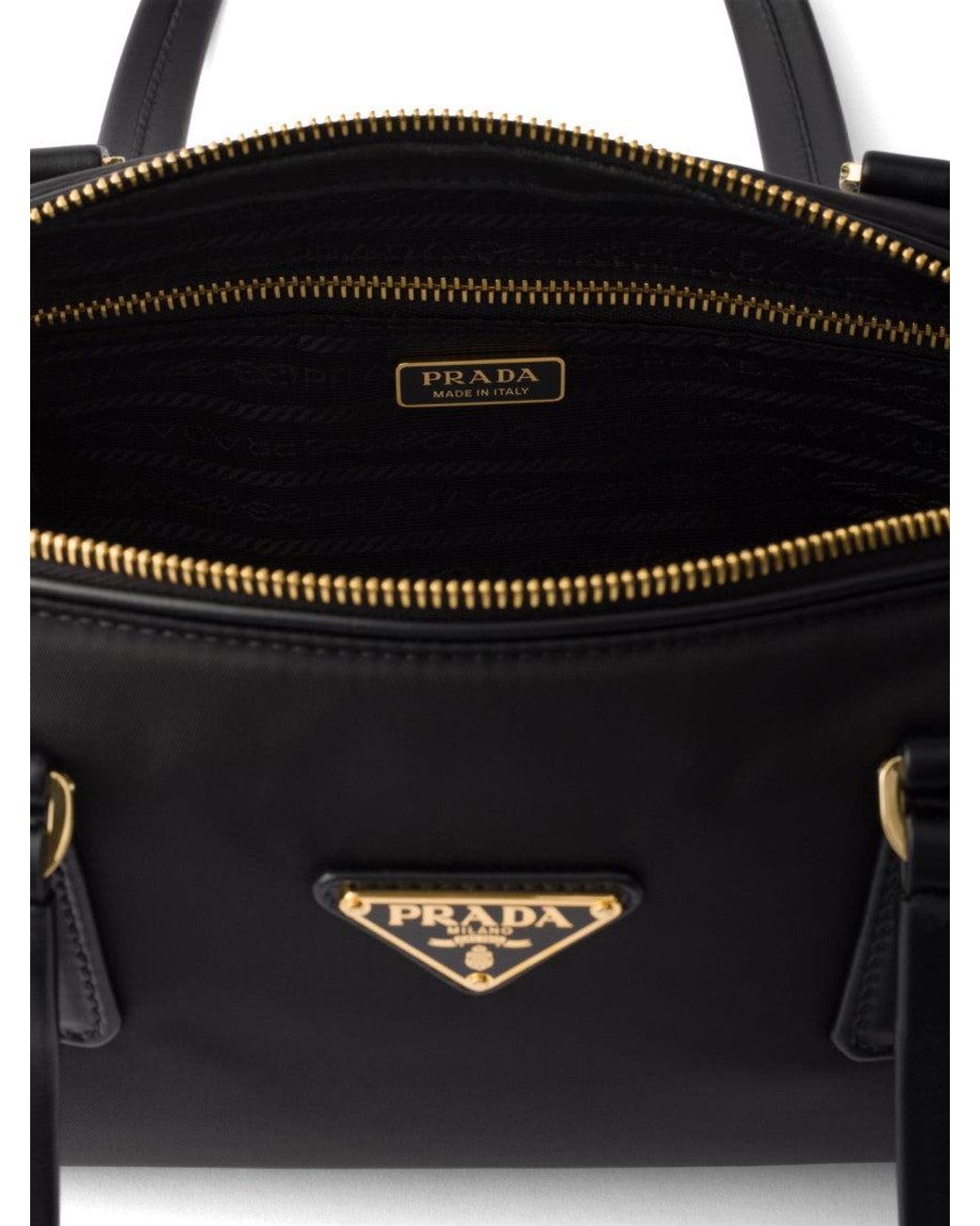Prada Black Medium Re-Nylon Shoulder Bag