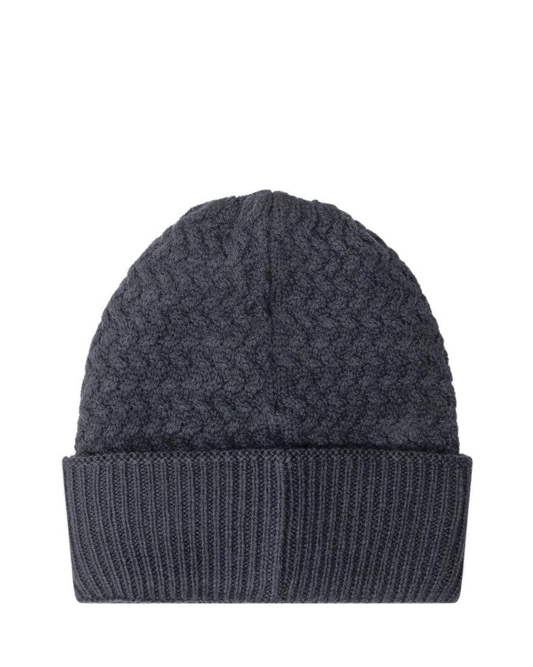 Barrow Blue Logo Beanies Hat for men