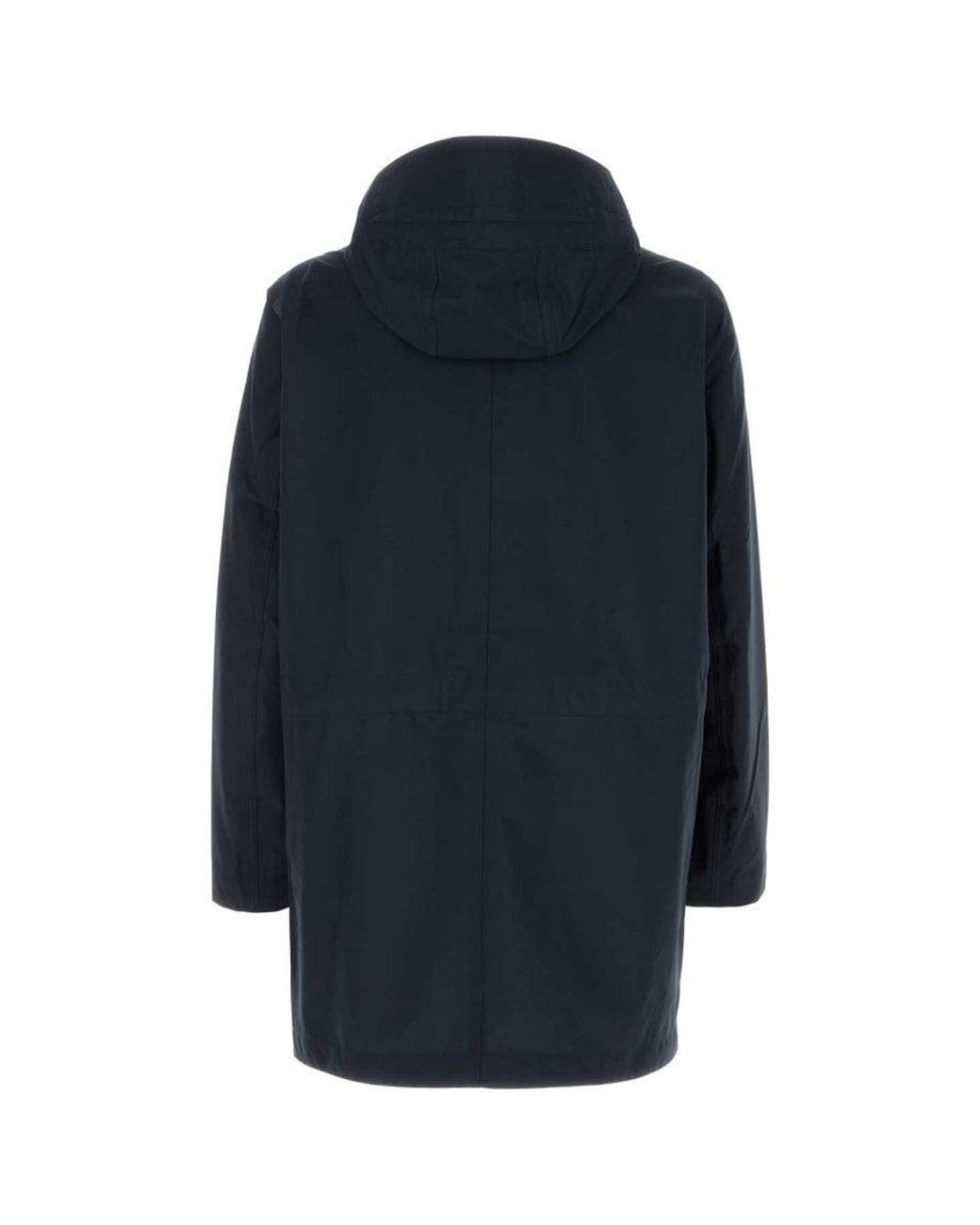 Napapijri Blue Marine Hooded Jacket for men