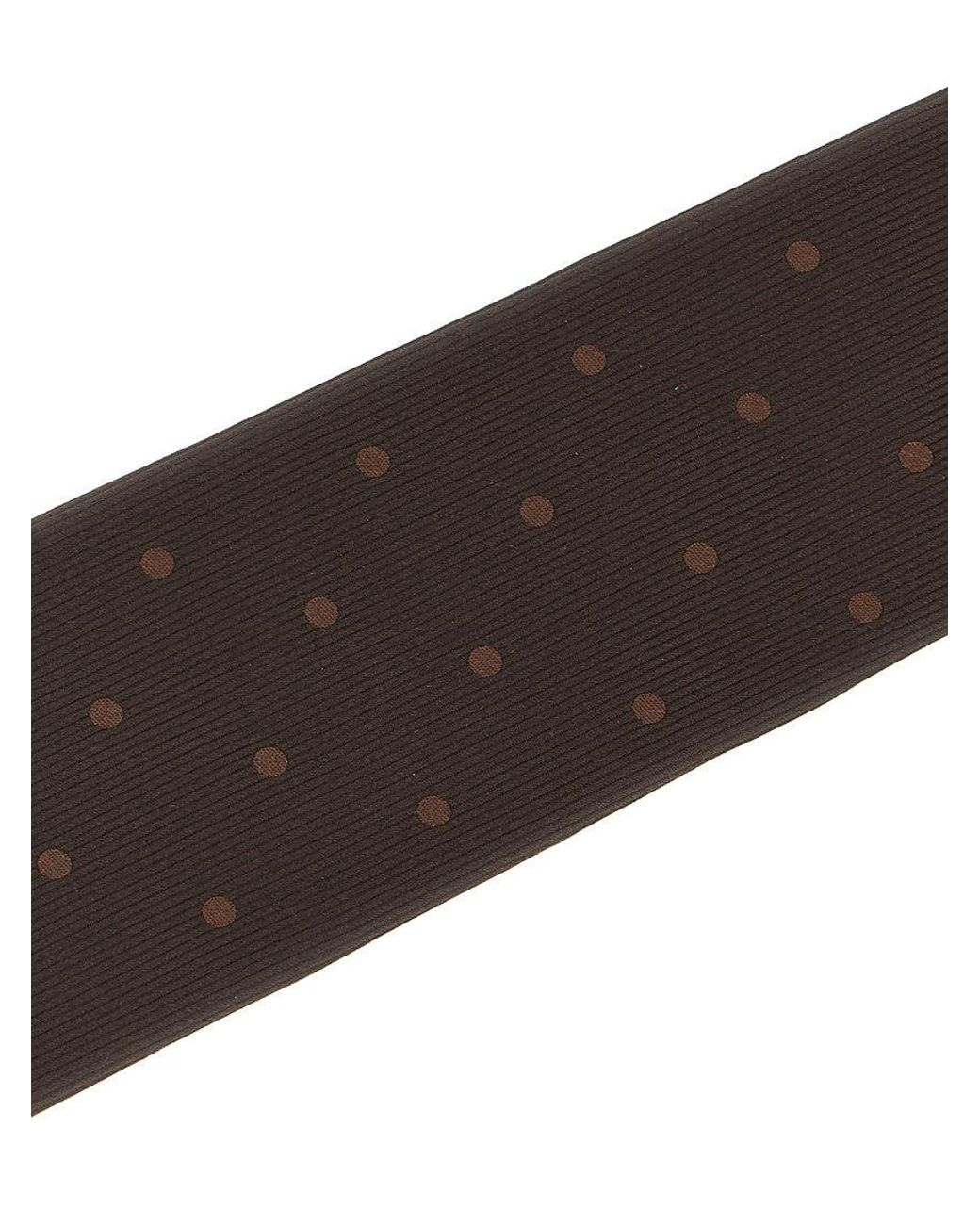 Tom Ford Black Polka Dot Silk Tie for men