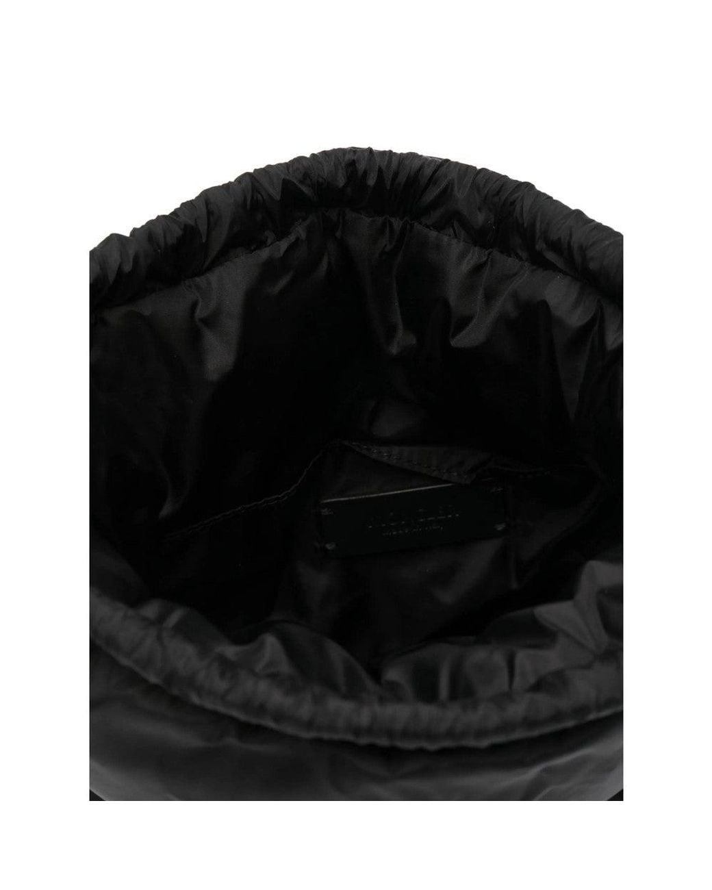 Moncler Black Caradoc Mini Bucket Bag