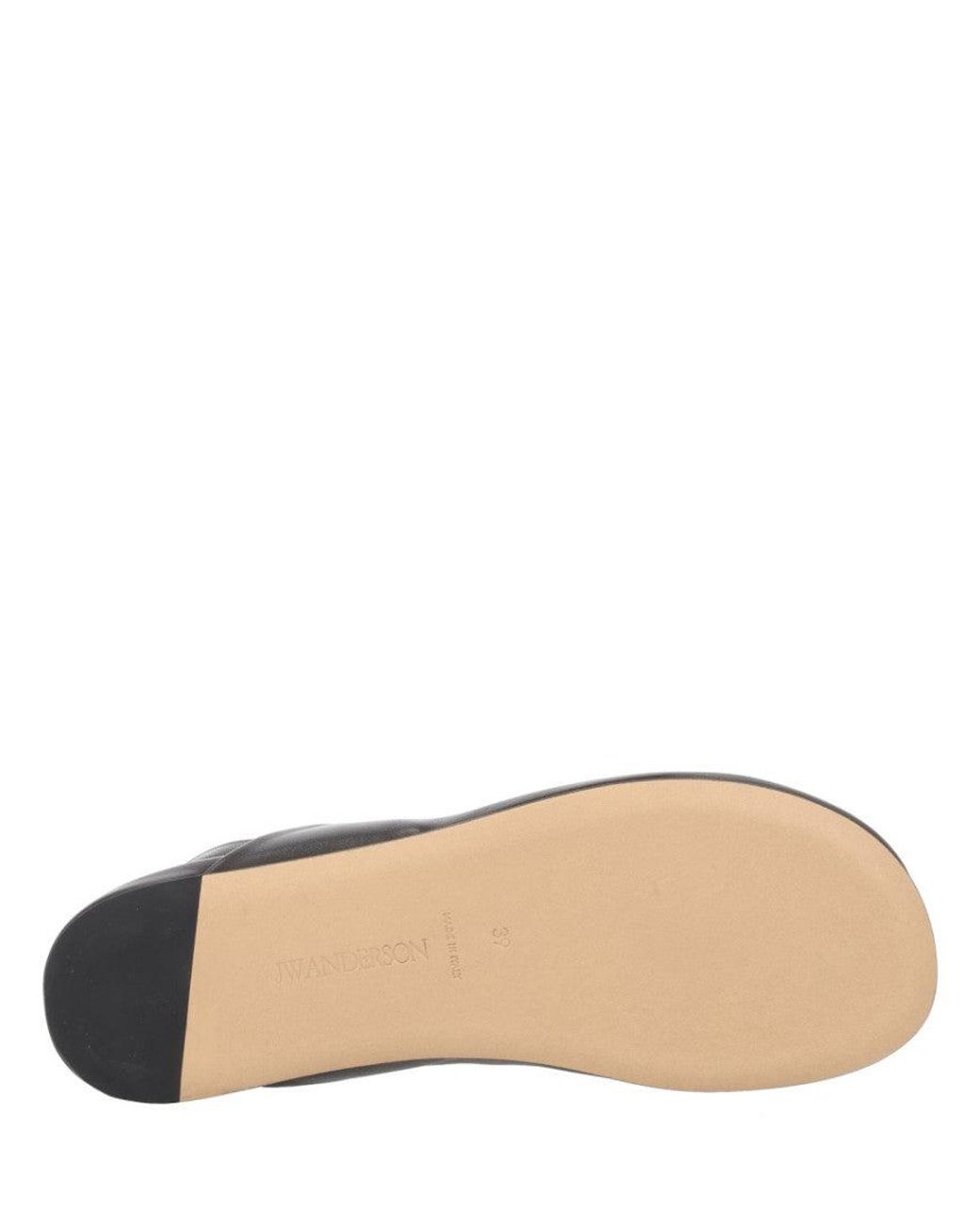 J.W. Anderson Gray Leather Loafers