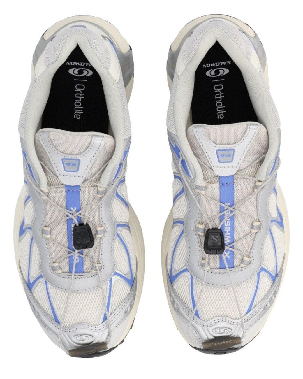 Salomon White Vanilla Color-Block Xt-Whisper Sneakers for men