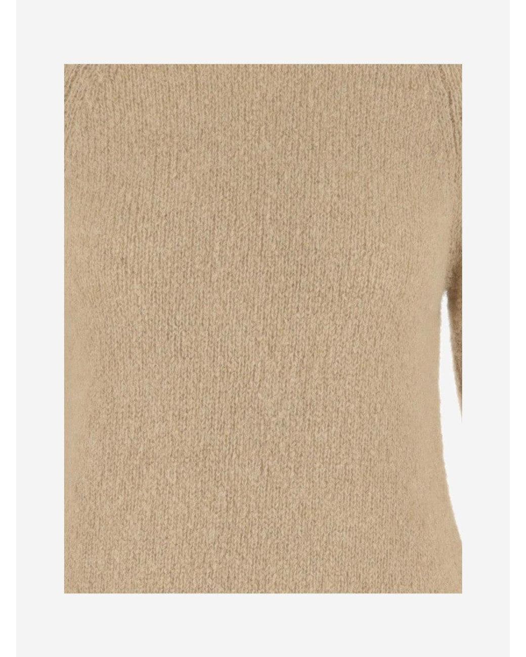 Dries Van Noten Natural Crew Neck Sweater