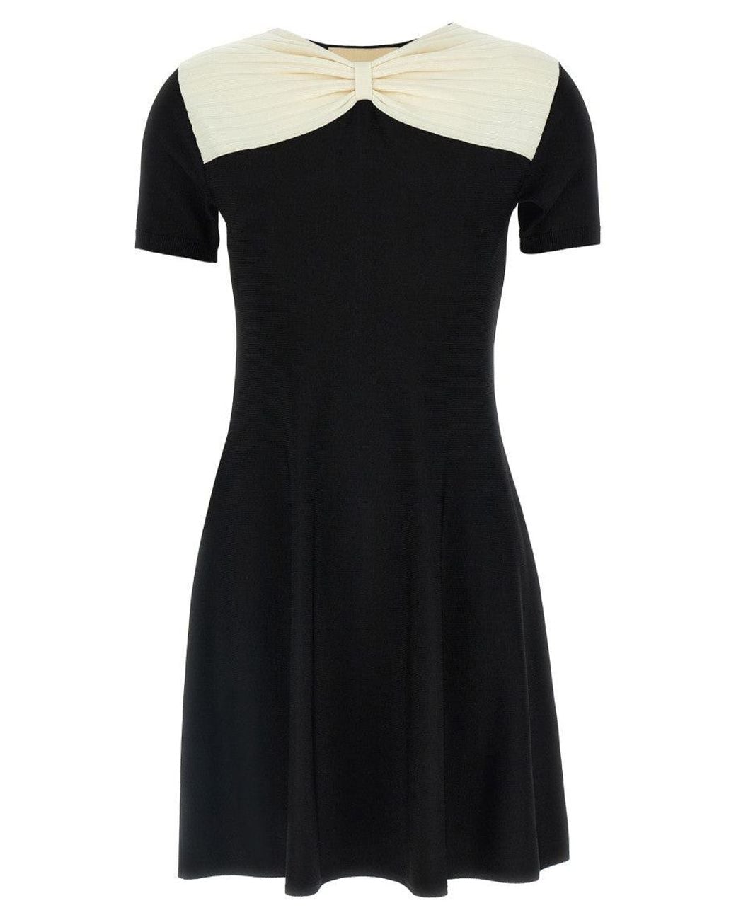 Valentino Black Bow Dress