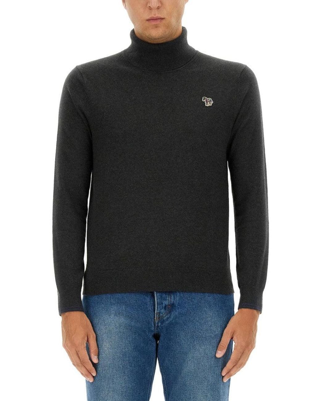 Paul Smith Black Dark Slim Sweaters for men