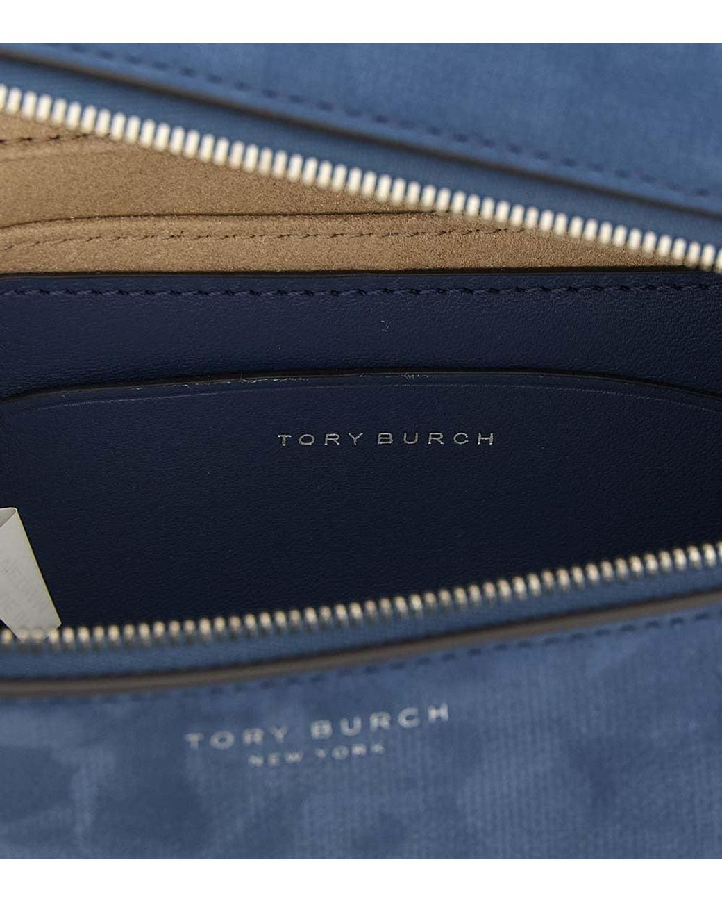 Tory Burch Blue Romy Mini Crossbody Bag