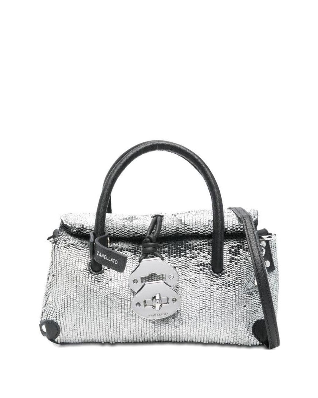 Zanellato Metallic Dotta Satchel