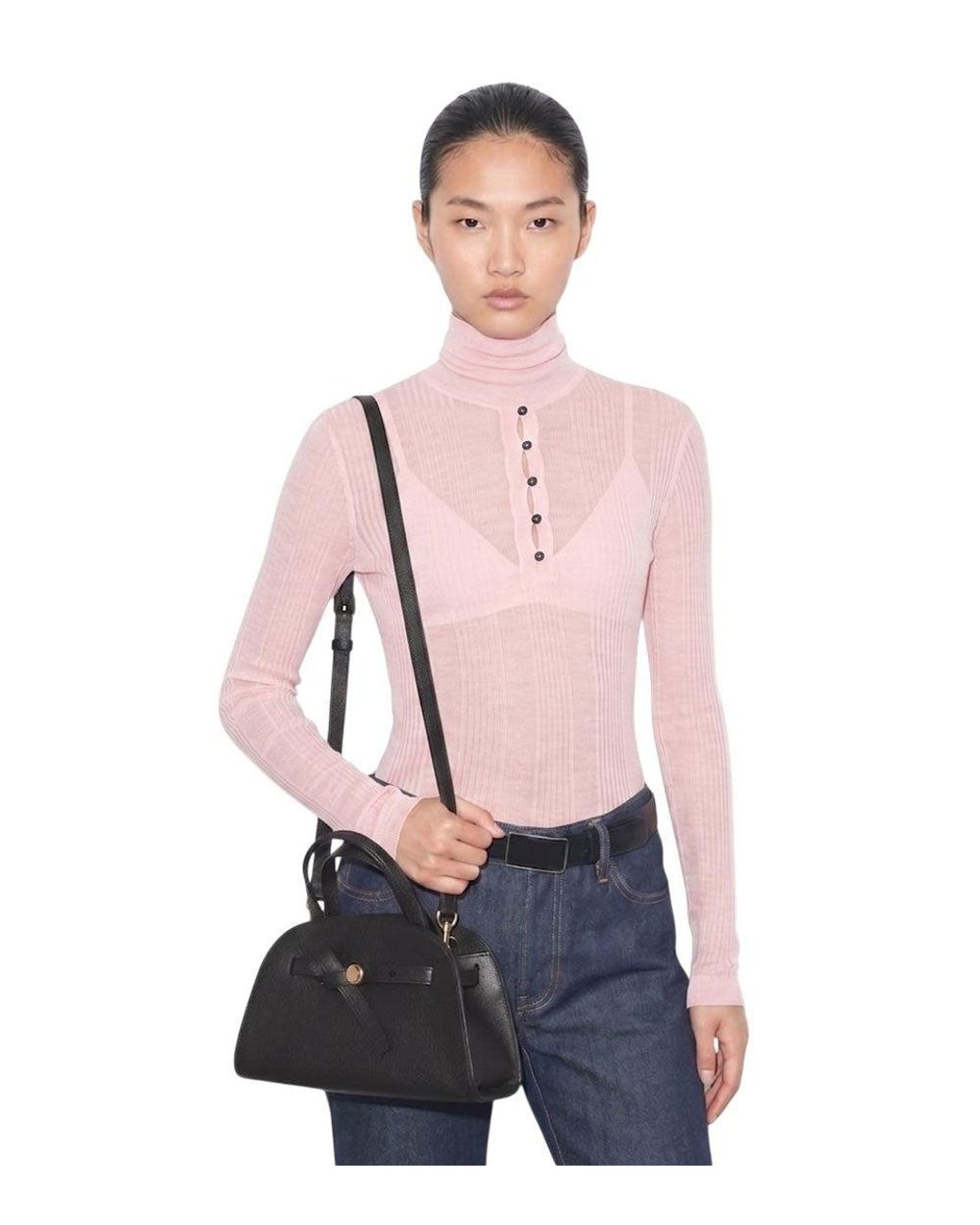 Tory Burch Black Romy Small Satchel